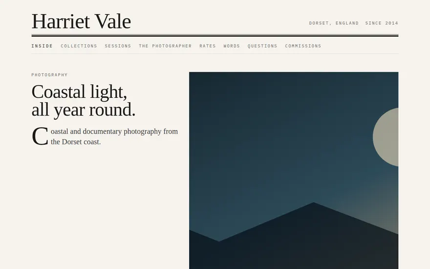 The Editorial layout
